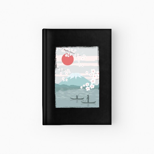 Cherry Blossom Fuji Cherry Tree Japan Hardcover Journal