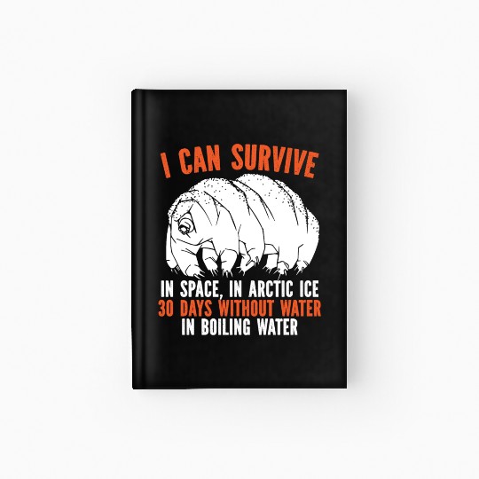 Tardigrade Science Water Bear Biology Microbiology Hardcover Journal