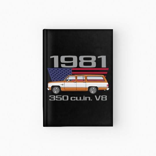 1981 Burnt Orange Hardcover Journal