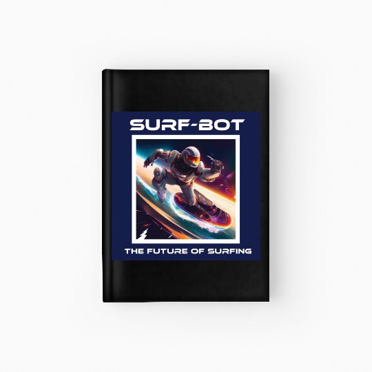 Robot Silver Surfer Hardcover Journal