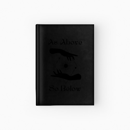 As Above So Below Hardcover Journal