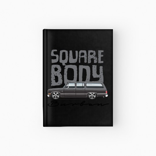 SQUARE Charcoal Hardcover Journal