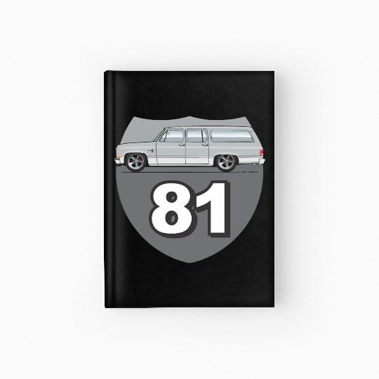 81 Light Silver Hardcover Journal