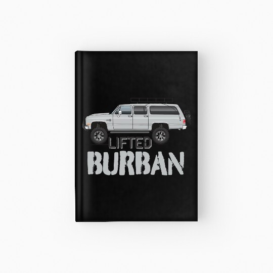 burban Light Silver Hardcover Journal
