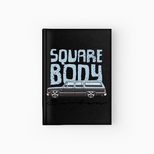 square body Light Blue Hardcover Journal
