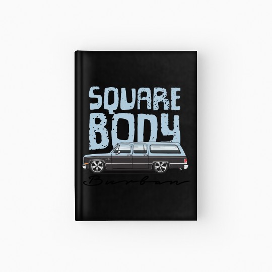 square body Light Blue Hardcover Journal