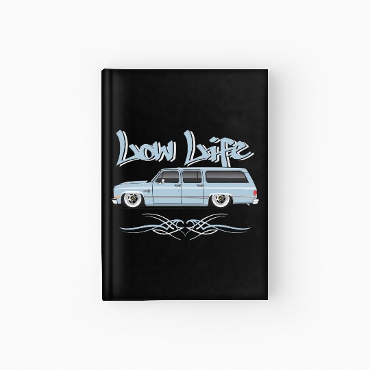 low life Light Blue Hardcover Journal