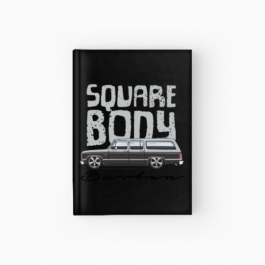 square body Light Silver Hardcover Journal