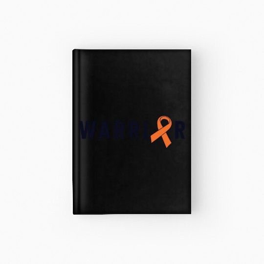 Leukemia Warrior Lymphoma Cancer Orange Ribbon Hardcover Journal