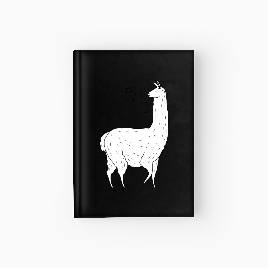 Song Of The Llama Hardcover Journal