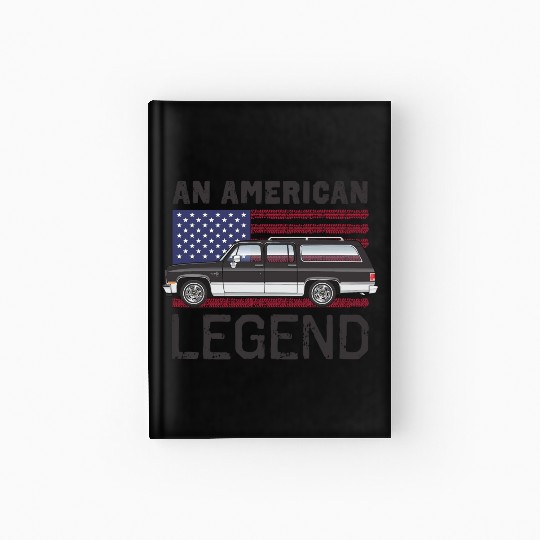 legend Midnight Black Hardcover Journal