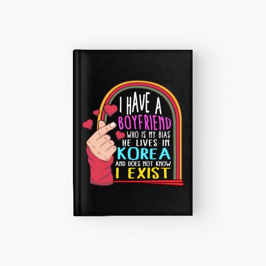 Korean Hardcover Journal, I Have A Boyfriend Who Is My Bias