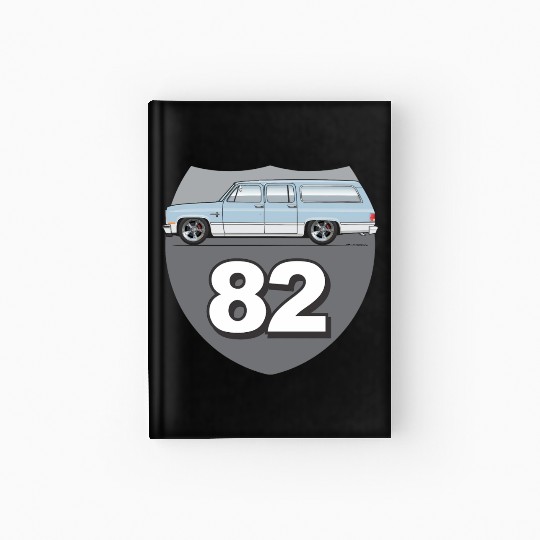 82 Light Blue Hardcover Journal