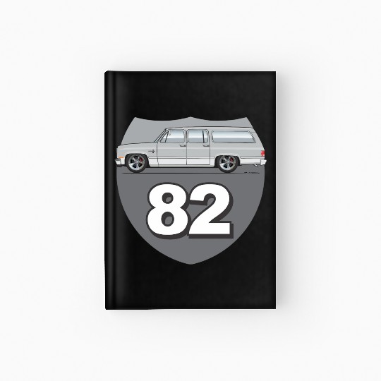 82 Light Silver Hardcover Journal