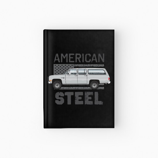 american Light Silver Hardcover Journal
