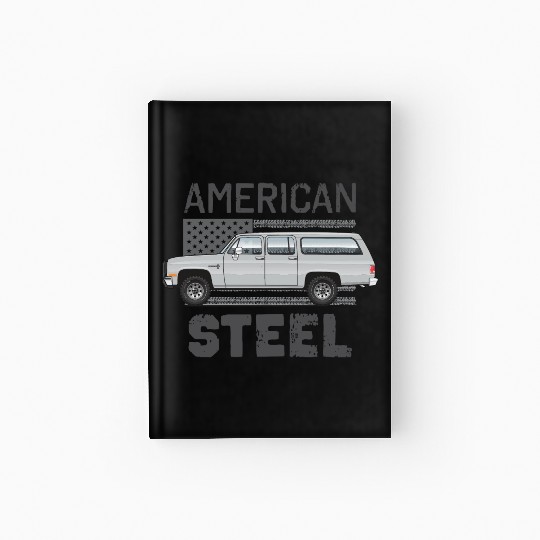 american Light Silver Hardcover Journal