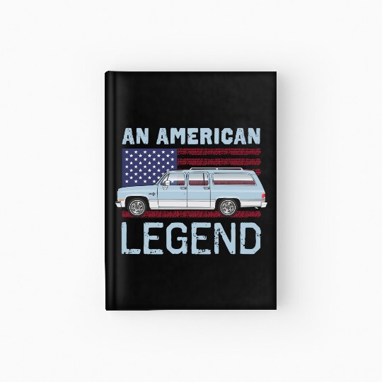 legend Light Blue Hardcover Journal