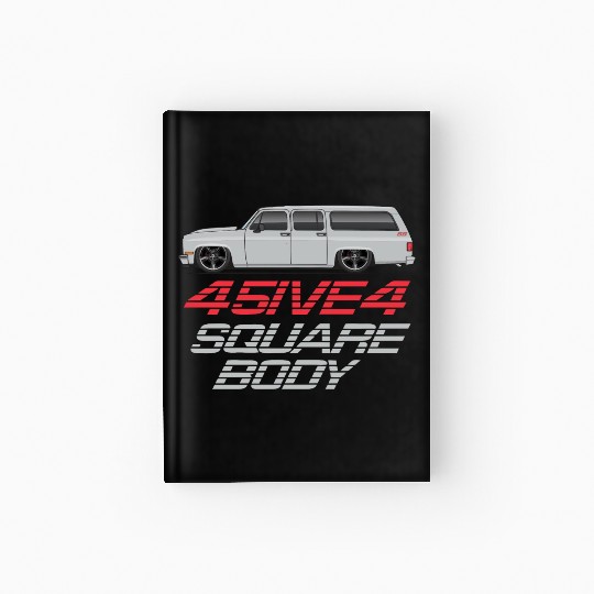 square Light Silver Hardcover Journal