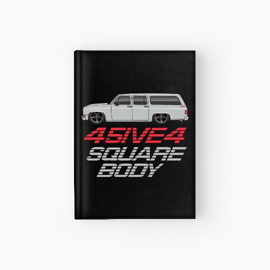 square Light Silver Hardcover Journal