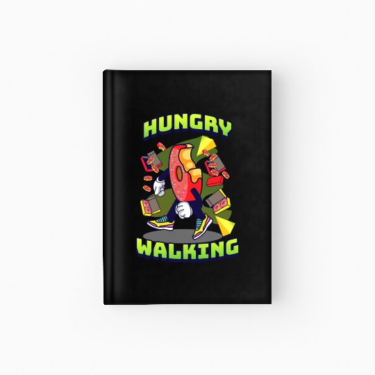 Hungry Walking Hardcover Journal