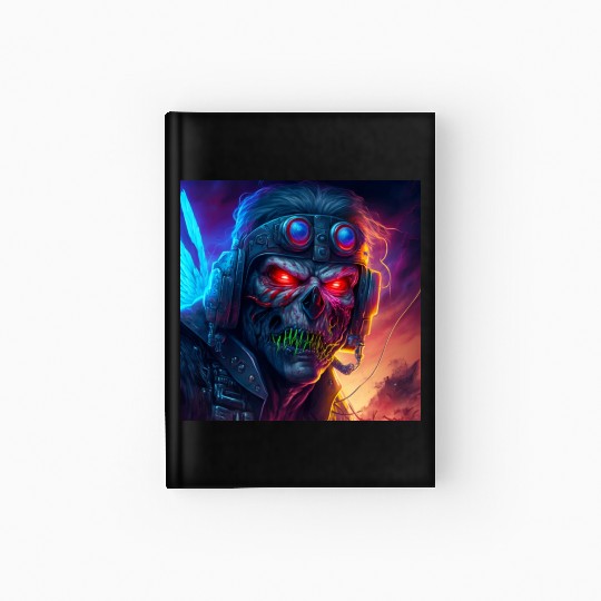 ZOMBIE IRON MAIDEN (version 9) Hardcover Journal