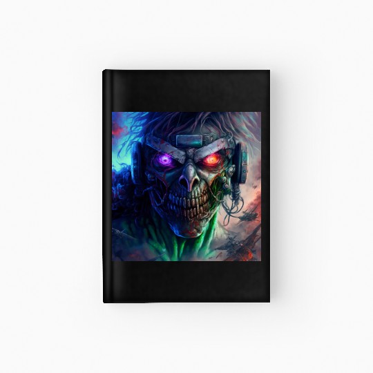 ZOMBIE IRON MAIDEN (version 12) Hardcover Journal