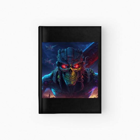 ZOMBIE IRON MAIDEN (version 11) Hardcover Journal