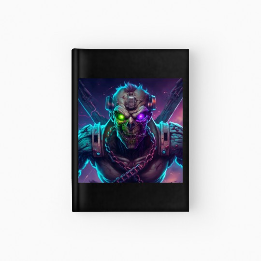 ZOMBIE IRON MAIDEN (Version 10) Hardcover Journal