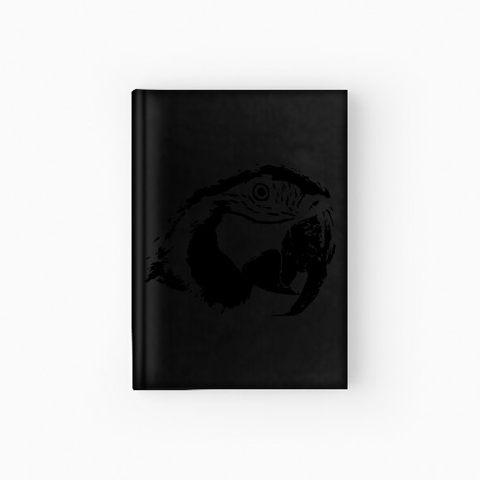 Parrot macaw Hardcover Journal
