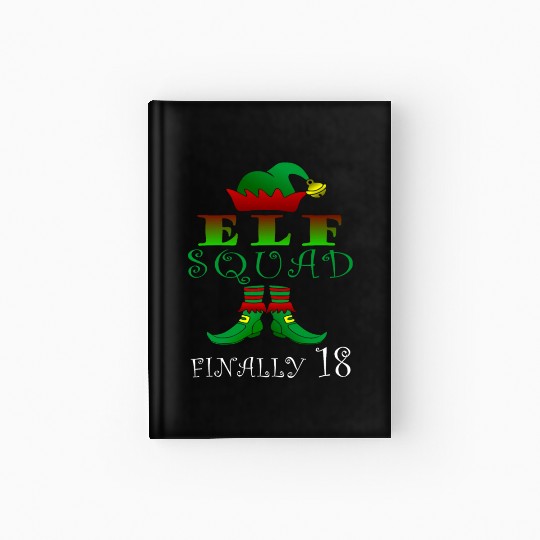 18 year elves birthday fantasy Hardcover Journal