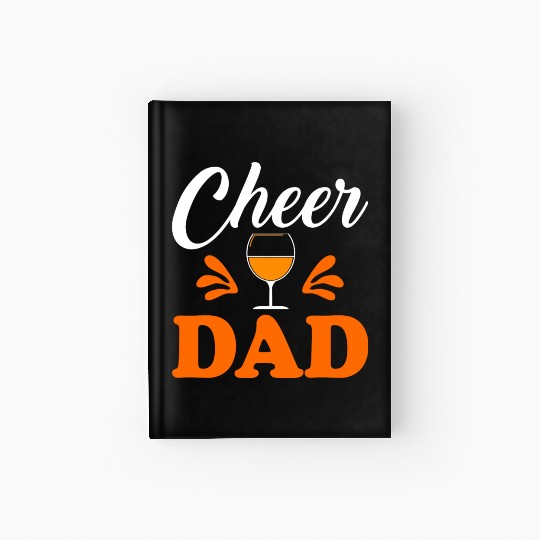 Cheer Dad Hardcover Journal