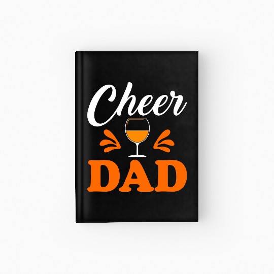 Cheer Dad Hardcover Journal