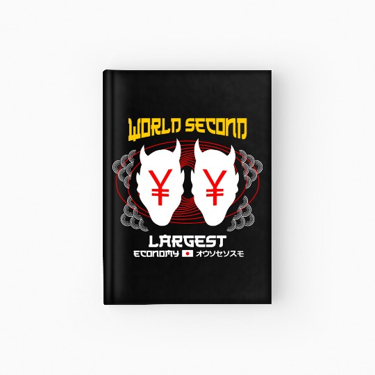 World Second Largest Economy Hardcover Journal