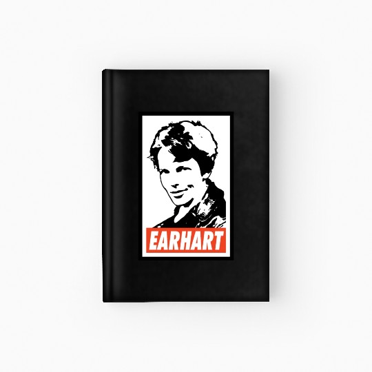Amelia Earhart Hardcover Journal
