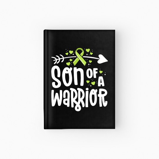 Son Of A Warrior Lymphoma Cancer Awareness Family Hardcover Journal