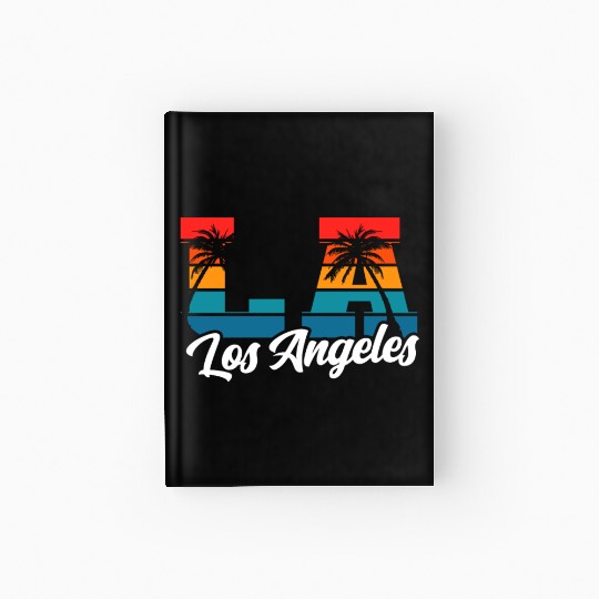 Los Angeles LA California Gift Hardcover Journal