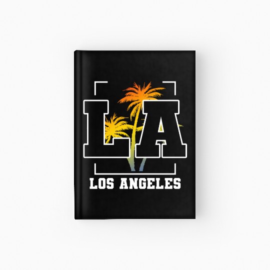 Los Angeles LA California Gift Hardcover Journal