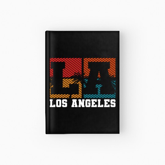 Los Angeles LA California Gift Hardcover Journal