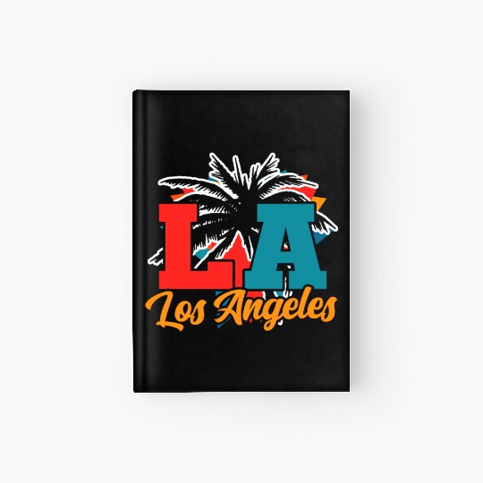 Los Angeles LA California Gift Hardcover Journal
