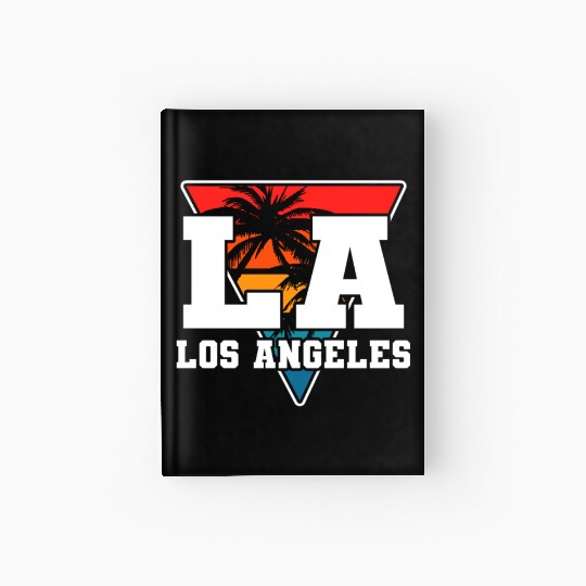 Los Angeles LA California Gift Hardcover Journal