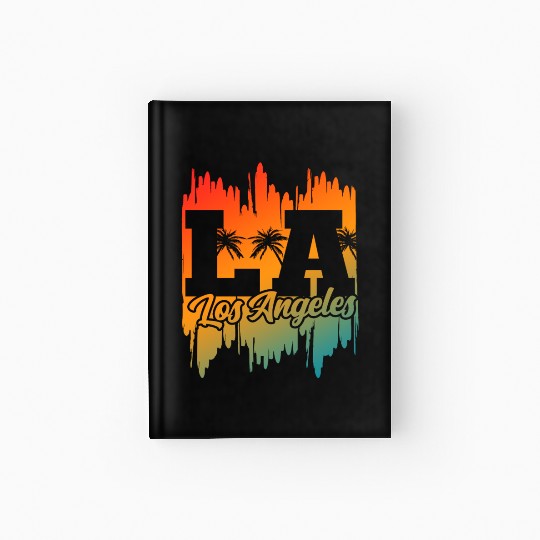 Los Angeles LA California Gift Hardcover Journal