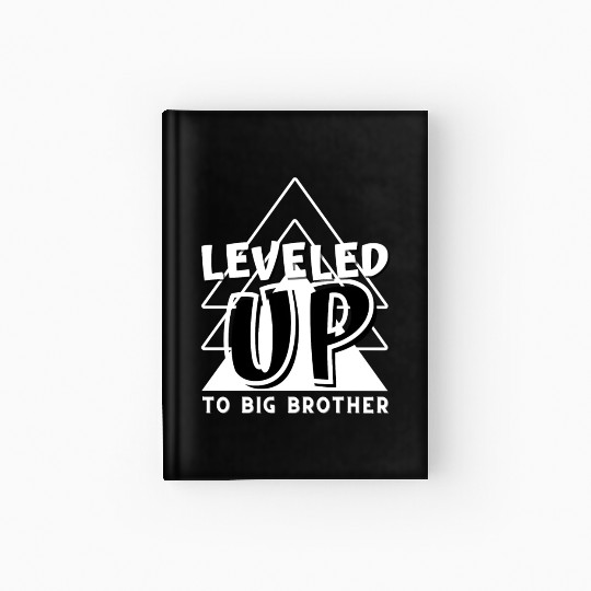 Level Up to big brother Hardcover Journal