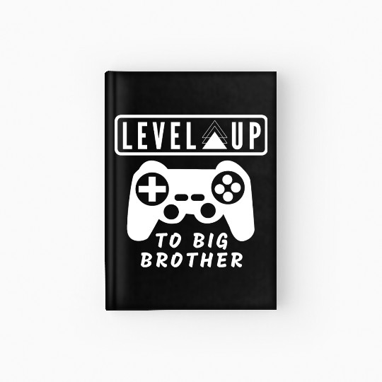 Level Up to big brother Hardcover Journal