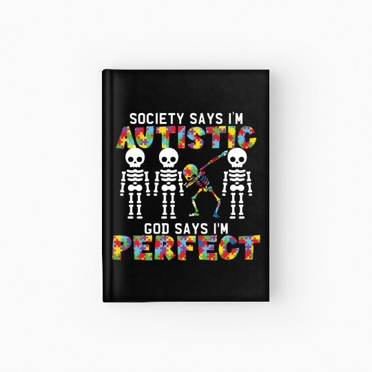 Autism Awareness Movement Special Education Gifts Hardcover Journal