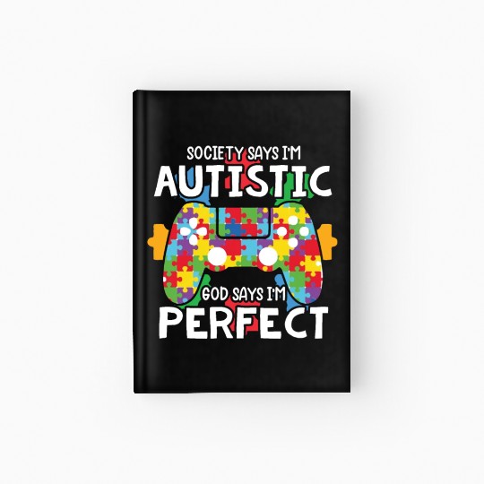 Special Education Awareness Movement Autism Gifts Hardcover Journal
