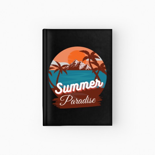 Summer paradise Hardcover Journal