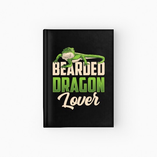 Bearded Dragon Lover Pet Animal Reptile Hardcover Journal