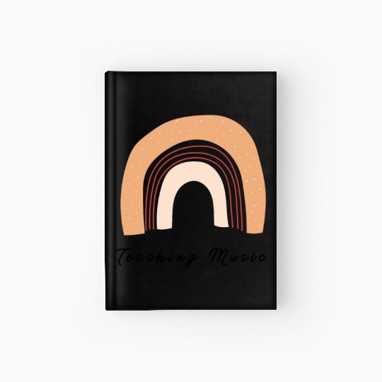 Music Teacher Gift Hardcover Journal