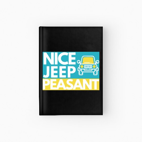 Nice Jeep Peasant Hardcover Journal