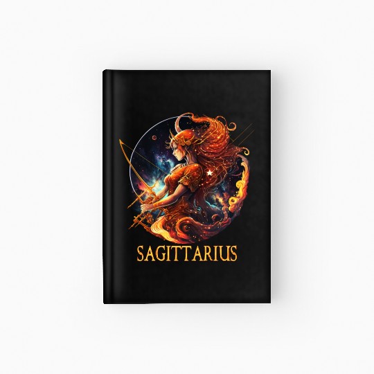 Embrace Your Sagittarius Identity: Sagittarius Pri Hardcover Journal